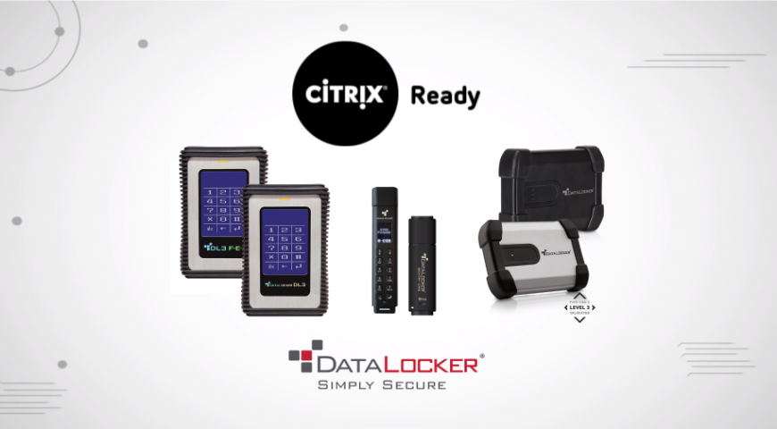 데이터로커 암호화 보안 USB•외장하드 ‘시트릭스 레디(Citrix Ready)’ 인증 획득, 시트릭스 가상화 솔루션 호환..