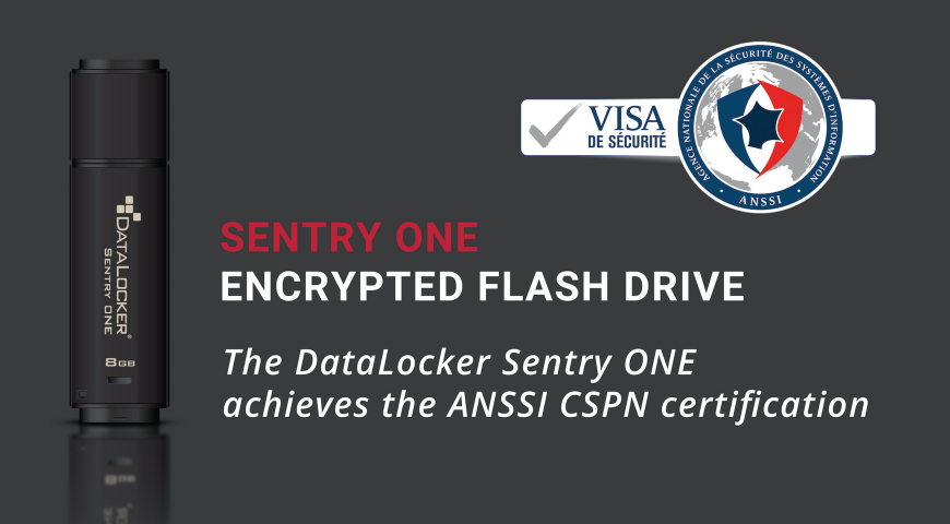 DataLocker 보안 USB ‘SentryONE’ 업계 최초 유럽 보안 인증 CSPN certification 획득